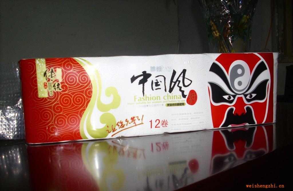 供應胖妞中國風850克衛(wèi)生紙(圖)