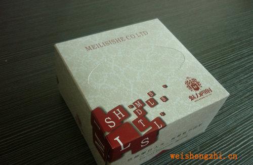 深圳廠家供應生產酒吧KTV盒裝紙巾