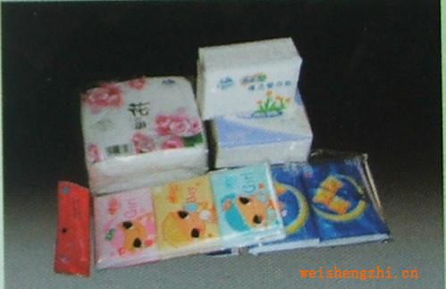 供應，銷售生活用紙；餐巾紙，抽紙，面巾紙，擦手紙，錢夾紙