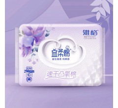 益柔棉速干凸氧棉16片衛生巾290mm